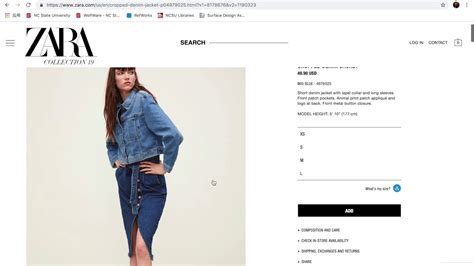 zara log in.